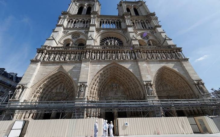 Notre Dame comienza a renacer a tres años de la catástrofe, lugar emblemático de París
