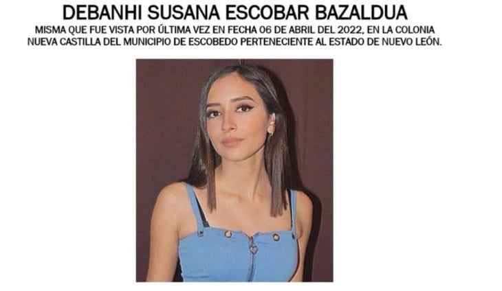 Debanhi Susana es buscada en Coahuila
