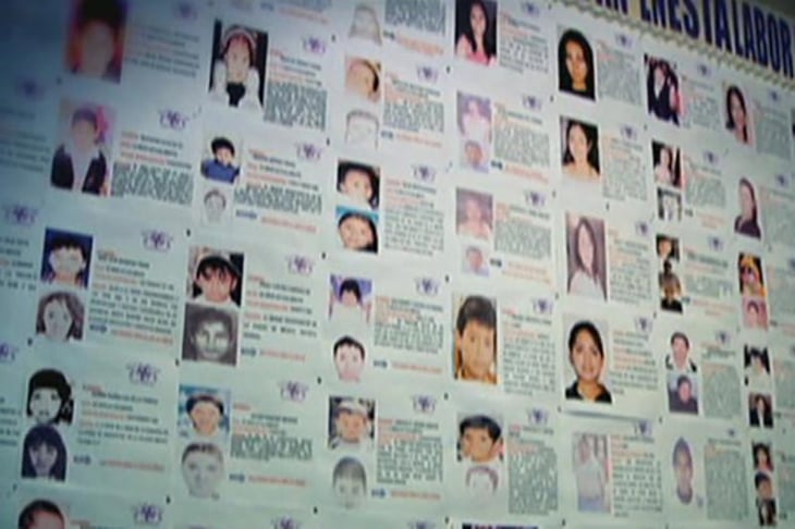 La ONG denuncia que a diario desaparecieron 14 menores de edad en México en 2021