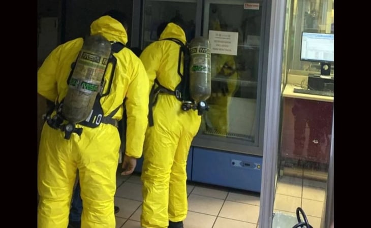 Reportan fuga de sustancias químicas en laboratorio de Fiscalía CDMX
