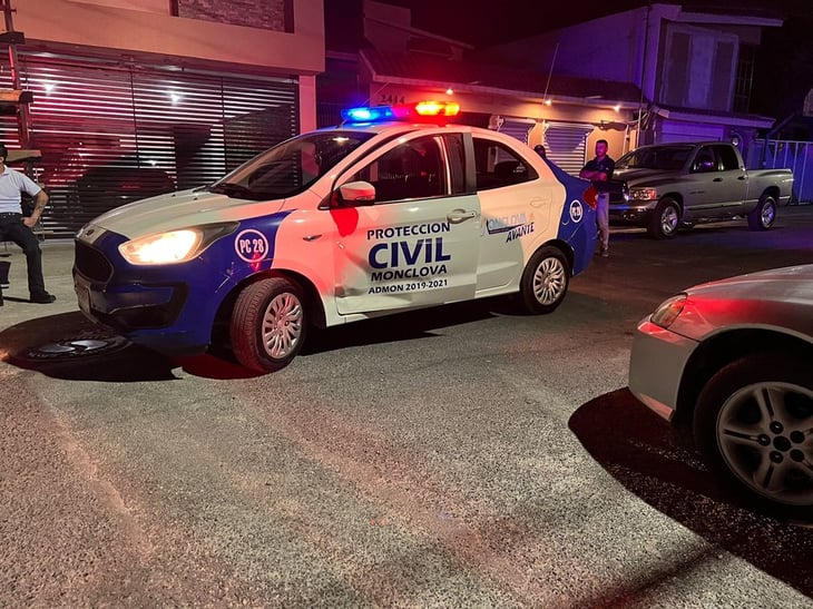 Conductor provoca persecución y choca dos patrullas de la Policía Municipal de Monclova