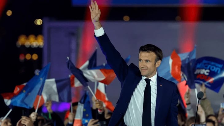 Macron logra reelección como presidente de Francia