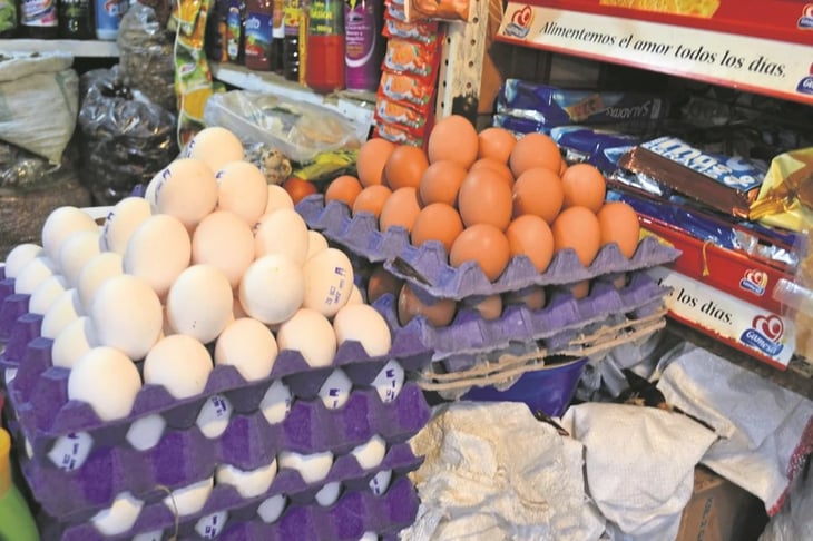 El precio del huevo en Querétaro alcanza los 40 pesos
