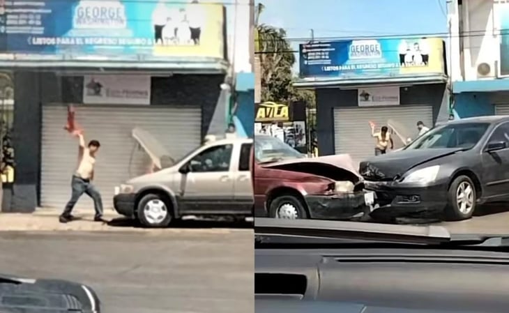 TikTok: graban incendio y choque automovilístico que se hizo viral