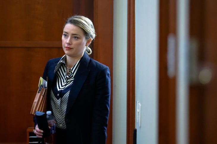 Amber Heard no tenía heridas tras pelea con Jonny Depp: Oficiales en juzgado