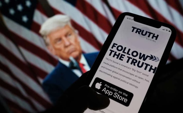 Truth Social, la red de Trump que superó a Twitter en descargas