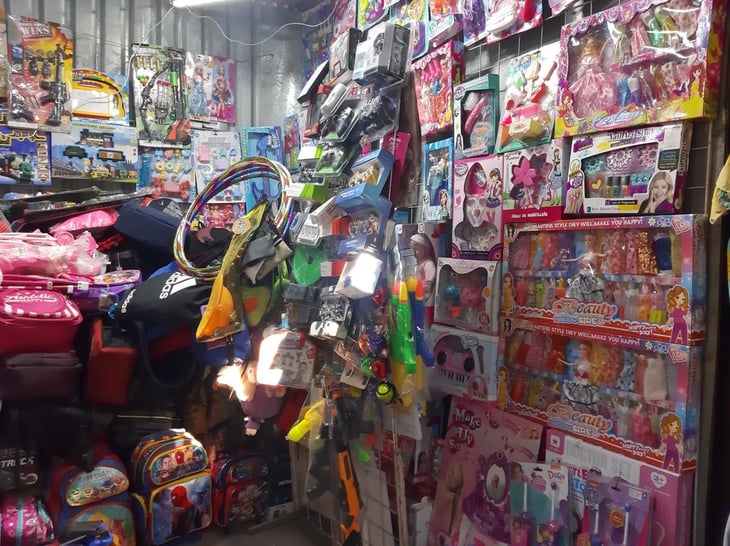 Comerciantes esperan vender muchos juguetes para el Día del Niño