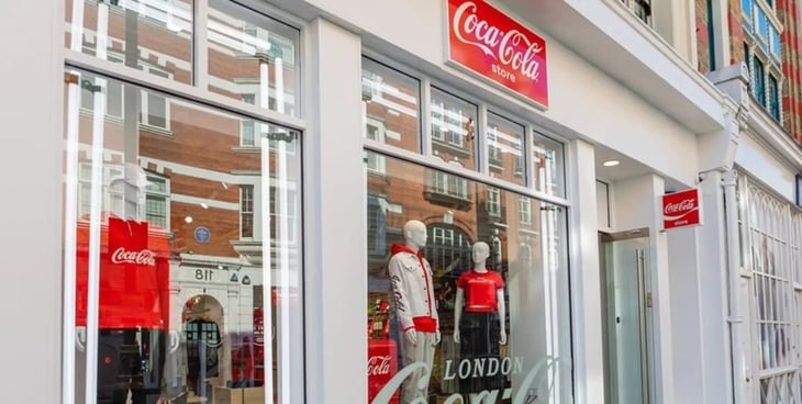 Coca-Cola abre su primera tienda de moda en Londres