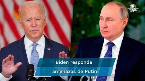 Biden responde a Putin tras amenazas; 'estamos preparados'