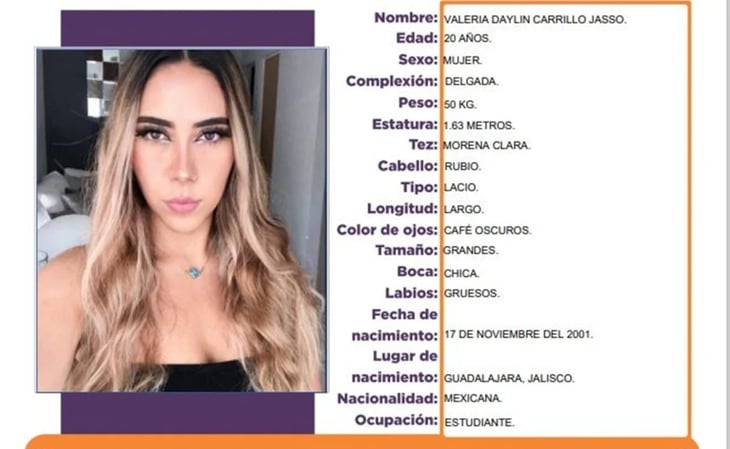 Valeria Daylin desapareció en Baja California Sur