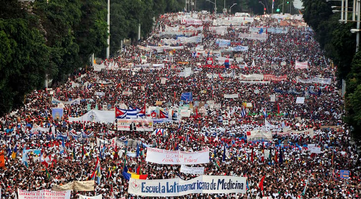 Cuba celebra mañana el desfile del 1 de mayo tras dos años de pandemia