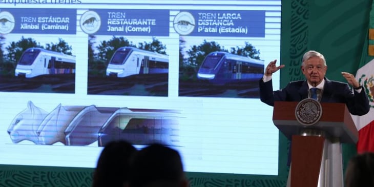 López Obrador anuncia inversión de 1.470 millones de dólares para otro tren
