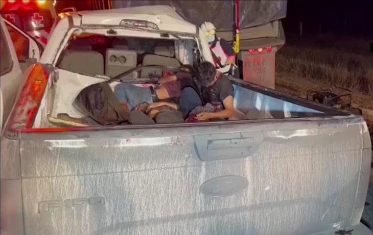 Bebé nicaragüense muere, fue partícipe de un choque en la carretera Monclova-Monterrey 