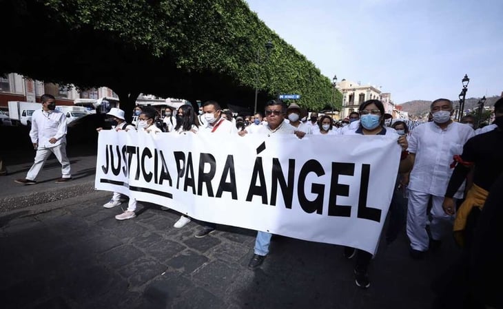 Marchan en Guanajuato por el asesinato de Ángel Yael