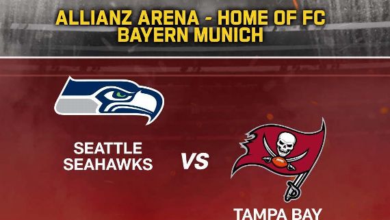 Tampa Bay Buccaneers jugarán contra Seattle Seahawks en el primer partido de la NFL en Alemania