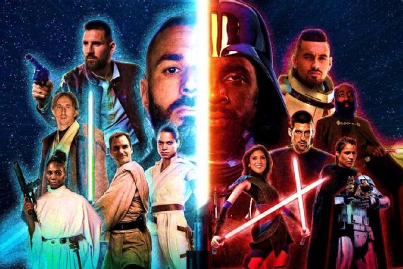 'May the 4th be with you': Los deportistas que están en el 'Lado Oscuro de la Fuerza' frente a los Jedis