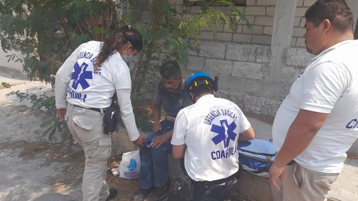 Hombre de la CDMX tirado en la calle alarma a vecinos del sector el Pueblo de Monclova