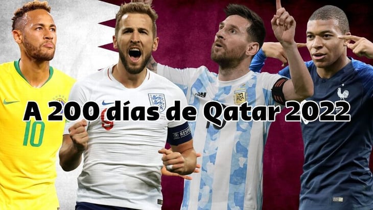 A 200 días de la Copa del Mundo de Qatar 2022