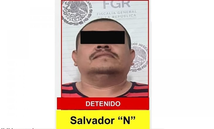 Detienen a Salvador 'N' presunto operador de Guerreros Unidos