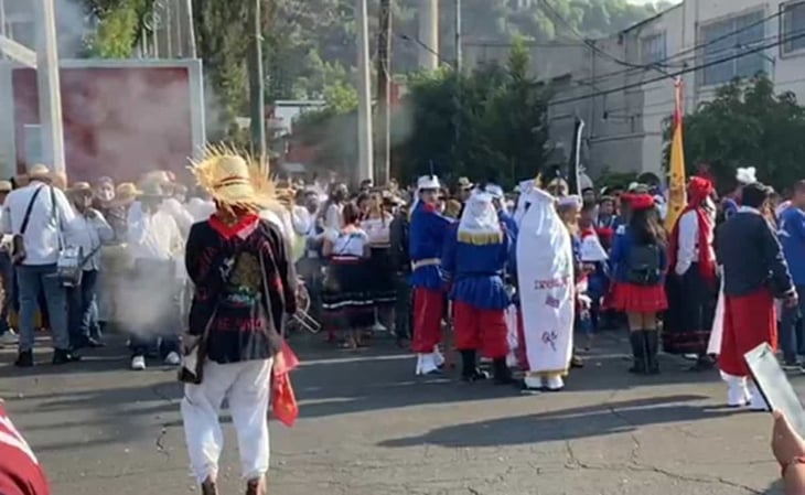 Conmemoran batalla de Puebla en Peñón de los Baños tras pandemia