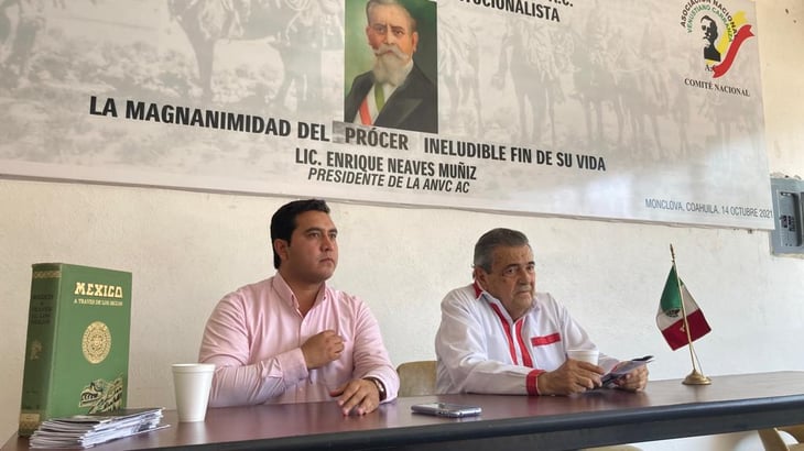 Conmemorarán coahuilenses en Puebla asesinato de Carranza