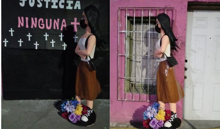 Piñatería Ramírez  vuelve a desatar polémica, ahora con piñata  'en homenaje ' a Debanhi
