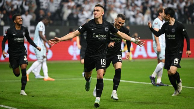 El Eintracht Frankfurt tuvo su doble revancha hacia la final de Sevilla