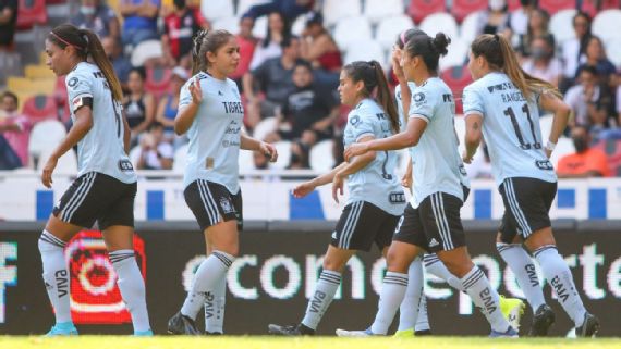 Liga MX Femenil: Tigres aplasta al Atlas en la ida de cuartos de final