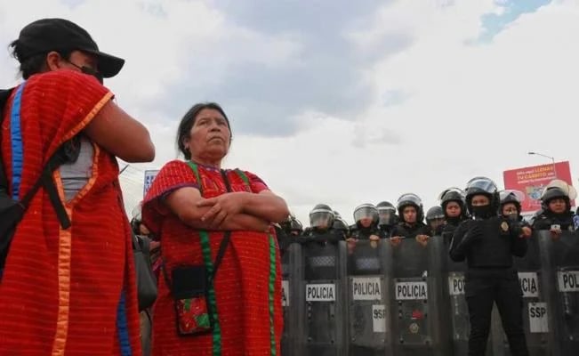 Ubisort rechaza a GN para retorno de triquis a Oaxaca