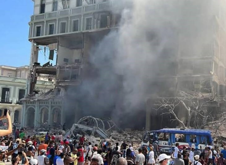Explosión masiva en hotel de Cuba deja 9 muertos 40 heridos 