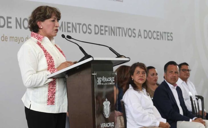 SEP ha basificado a más de 180 mil maestros: Delfina Gómez