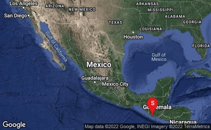 Registran sismo magnitud 5.5 en Chiapas