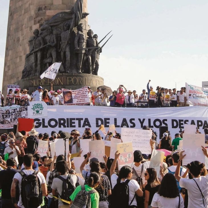 Familias piden dedicar histórica glorieta de Ciudad de México a desaparecidos