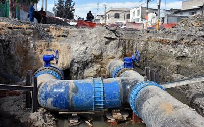 Suspenden suministro de agua en Neza por mantenimiento de pozo