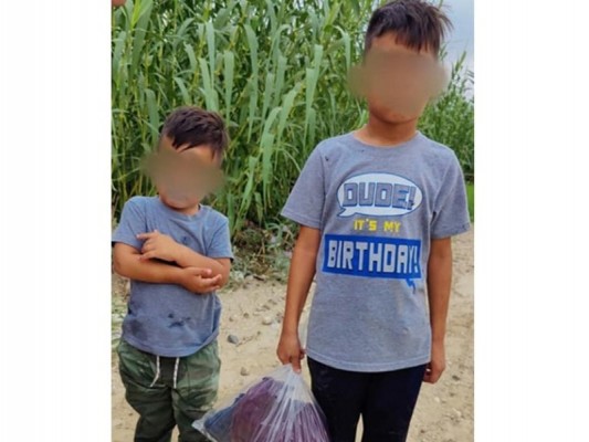La Patrulla Fronteriza encuentra dos niños abandonados a la orilla del Río Bravo