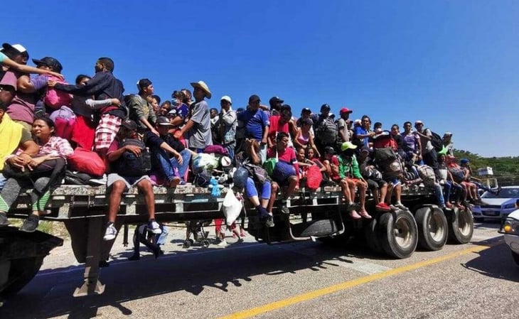 Más de 120 migrantes acusan 'secuestro' y engaño del INM en Oaxaca