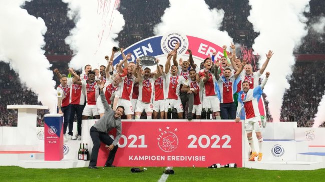 Ajax conquista su trigésima sexta liga holandesa tras derrotar al Heerenveen