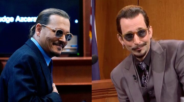 'Saturday Night Live' parodia caso de Johnny Depp y Amber Heard
