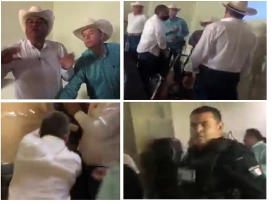 Trifulca entre socios tras elección de presidente de la Unión Ganadera Regional de Coahuila (VIDEO)