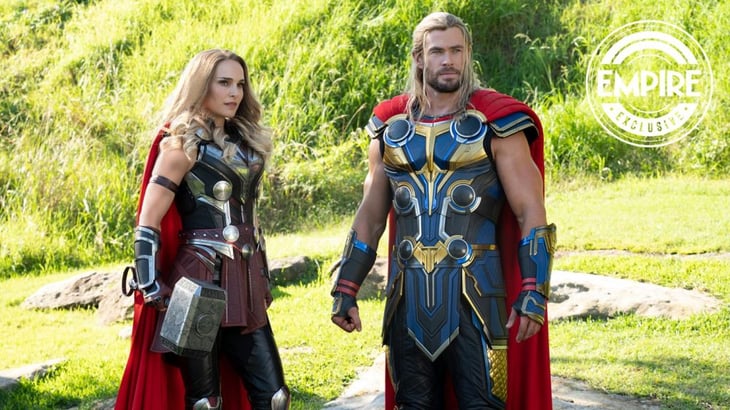 Nuevas imágenes oficiales de Natalie Portman junto a Tessa Thompson; Thor