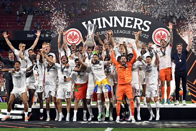 Eintracht Frankfurt se coronó en la Europa League, ganó en penaltis