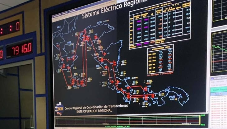 Falla en la red eléctrica regional afecta a El Salvador, Honduras y Guatemala