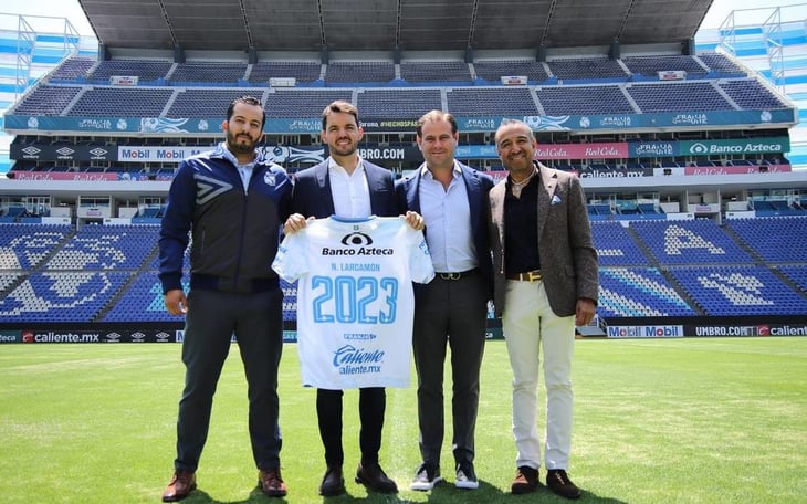 El argentino Nicolás Larcamón firma con el Puebla mexicano hasta 2023