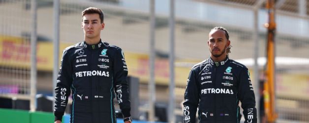 George Russell desafía el liderazgo de Lewis Hamilton en Mercedes en F1