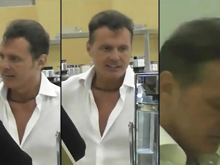 Luis Miguel reapareció rejuvenecido en un centro comercial de Miami