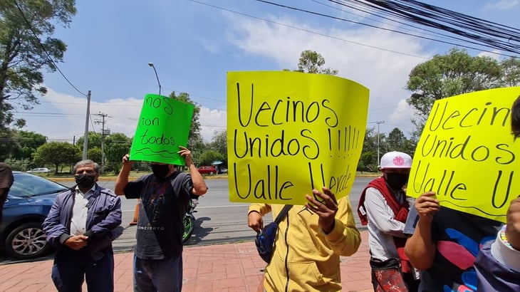 Vecinos de Ixtapaluca protestan contra gaseras