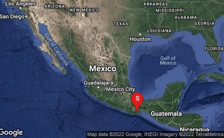 Reportan sismo de 5.8 grados en Oaxaca