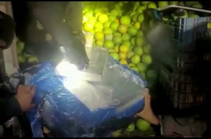 Policía de Perú incauta 4 toneladas de cocaína camuflada como pulpa de mango