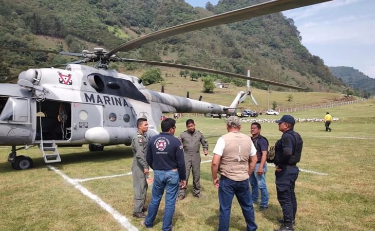 Incorporan dos helicópteros a combate de incendios en Veracruz