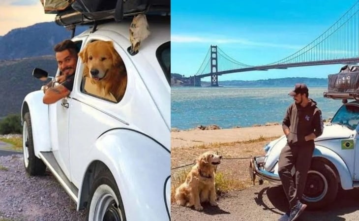 Viajaban en su VW junto a su mascota y mueren en accidente